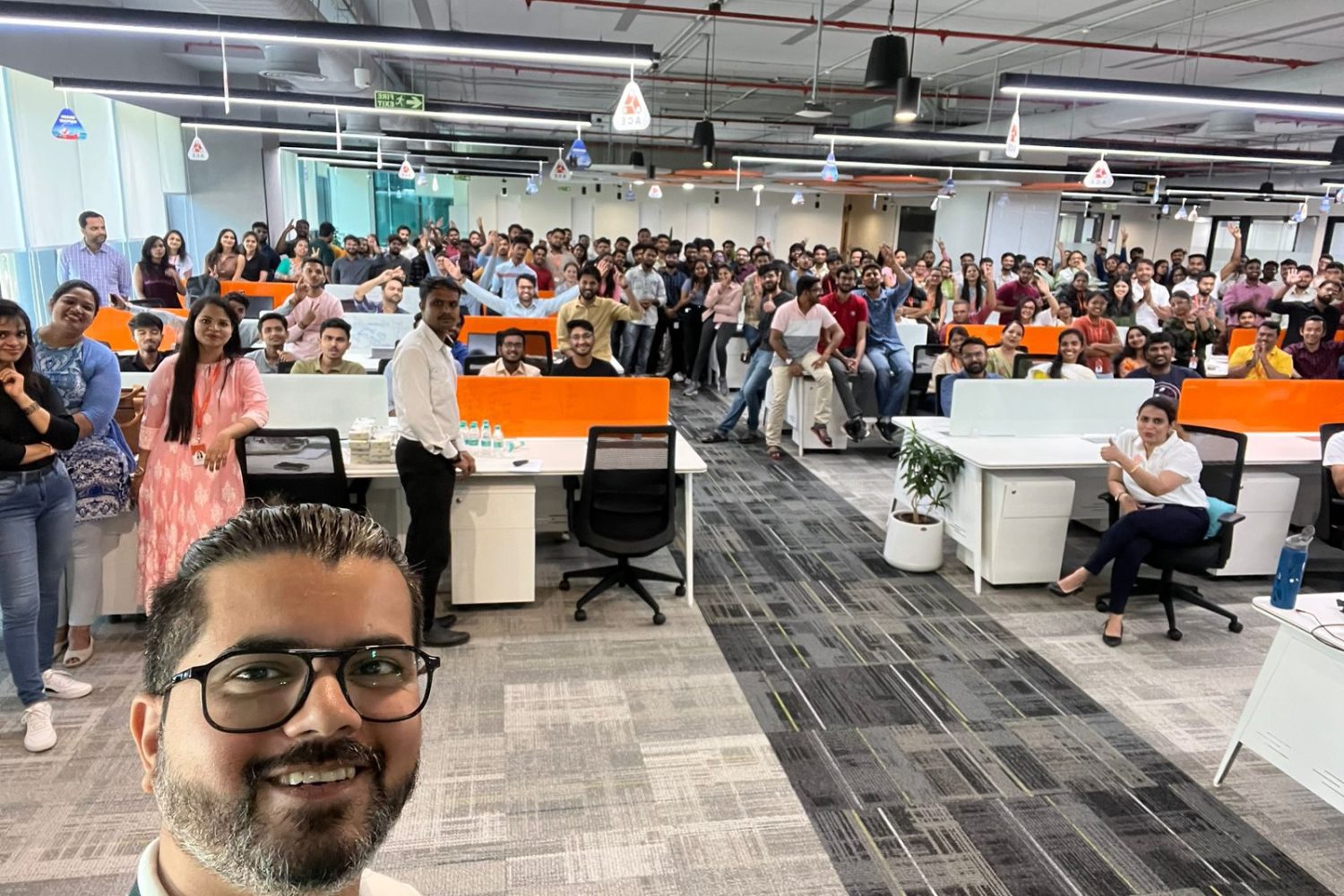 SanatPaiRaikar-With-team
